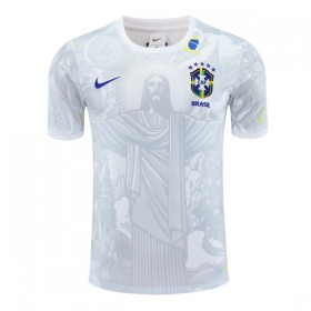 Nogometni Dresovi Brazil Special Edition 2024-25 Bijela Kratkih Rukava